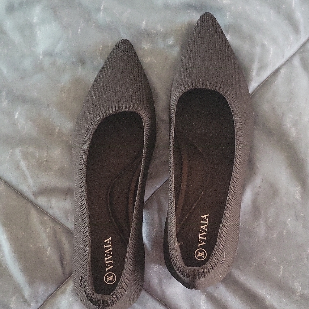 Vivaia Women's Knit Block Heels  black US 8